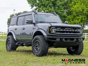 Ford Bronco Side Steps - 4 Door - AL2 Drop Step - Rough Country Ford Bronco Side Steps - 4 Door - AL2 Drop Step - Rough Country